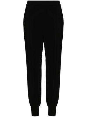 Stella McCartney elasticated slim-cut track pants - Black