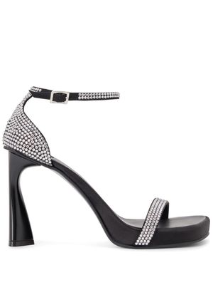 Stella McCartney Elsa crystal-embellishment sandals - Black