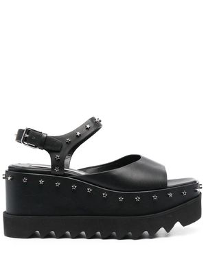 Stella McCartney Elyse 100mm studded platform sandals - Black