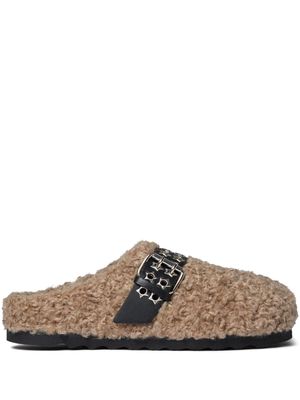 Stella McCartney Elyse star-stud slippers - Neutrals