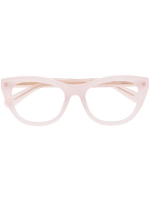 Stella McCartney Eyewear rounded-frame glasses - Pink