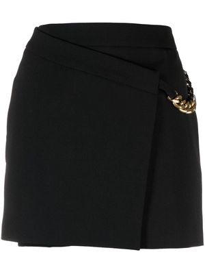 Stella McCartney Falabella chain-link mini-skirt - Black