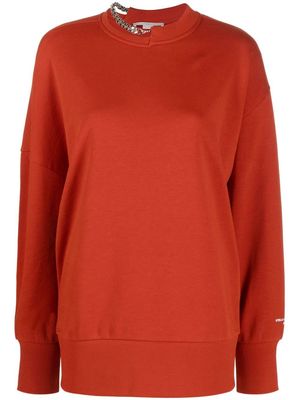 Stella McCartney Falabella chain sweatshirt - Orange
