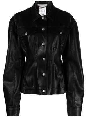 Stella McCartney fitted button-up jacket - Black