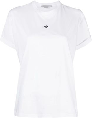 Stella McCartney graphic-print cotton T-shirt - White