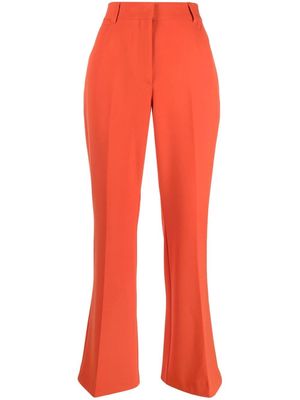 Stella McCartney high-rise flared trousers - Orange