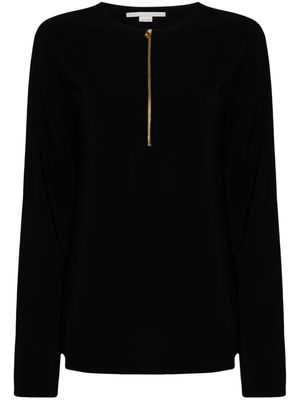 Stella McCartney Iconic half-zip jumper - Black