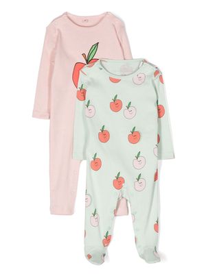 Stella McCartney Kids apple-print pajamas set - Green