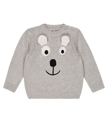Stella McCartney Kids Baby embroidered cotton sweater