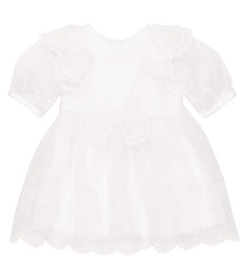 Stella McCartney Kids Baby embroidered silk dress