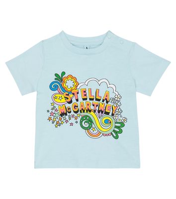 Stella McCartney Kids Baby logo-printed cotton T-shirt