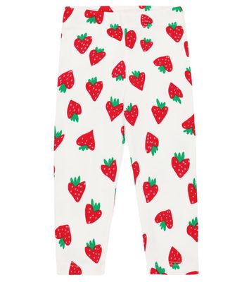 Stella McCartney Kids Baby printed cotton-blend leggings