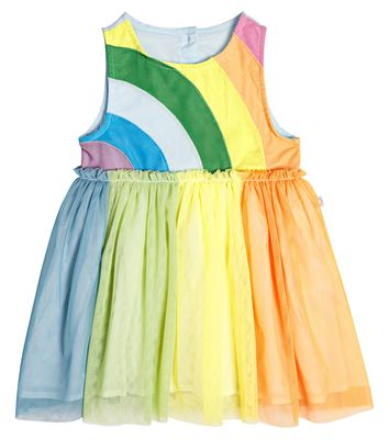Stella McCartney Kids Baby rainbow tulle dress