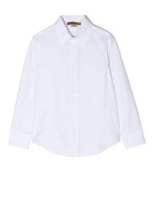 Stella McCartney Kids button-down fitted shirt - White