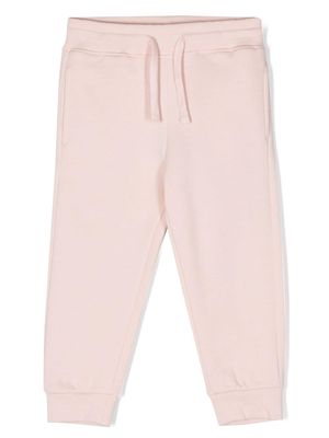 Stella McCartney Kids circle-print elasticated-waist track pants - Pink
