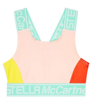 Stella McCartney Kids Colorblocked sports top