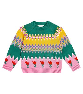 Stella McCartney Kids Cotton and wool sweater