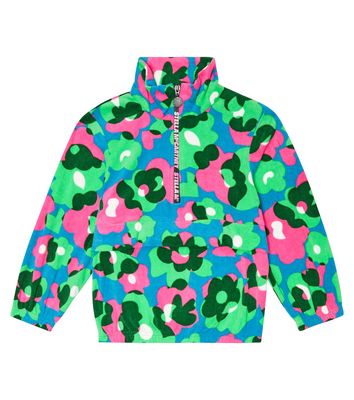 Stella McCartney Kids Floral fleece sweatshirt