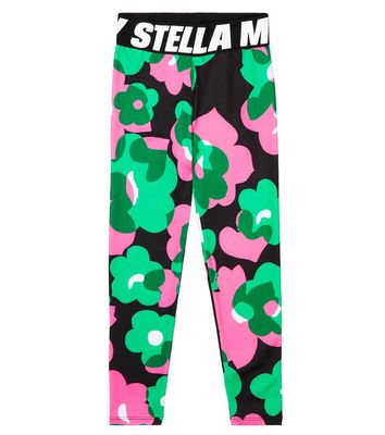 Stella McCartney Kids Floral leggings