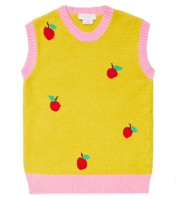 Stella McCartney Kids Knit cotton-blend vest