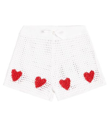 Stella McCartney Kids Knit cotton shorts