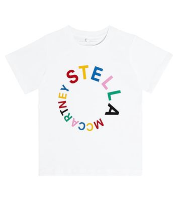 Stella McCartney Kids Logo cotton T-shirt