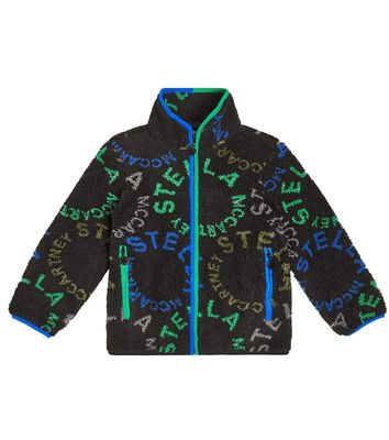 Stella McCartney Kids Logo fleece jacket