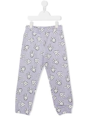 Stella McCartney Kids Mickey Mouse cotton sweatpants - Grey