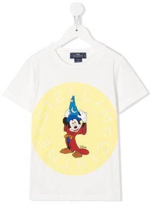Stella McCartney Kids Mickey Mouse crew-neck T-shirt - White