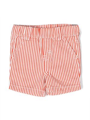 Stella McCartney Kids patch-detail shorts - Red