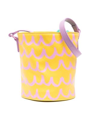 Stella McCartney Kids Pineapple-shaped crossbody bag - Yellow