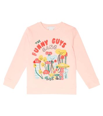 Stella McCartney Kids Printed cotton sweater