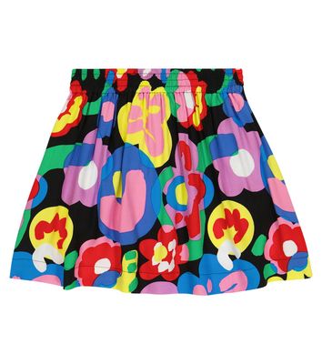 Stella McCartney Kids Printed floral skirt