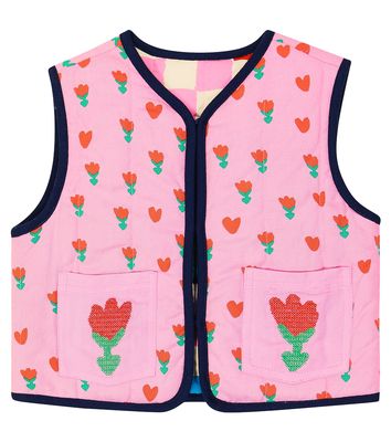 Stella McCartney Kids Printed reversible vest