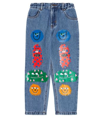 Stella McCartney Kids Printed straight jeans