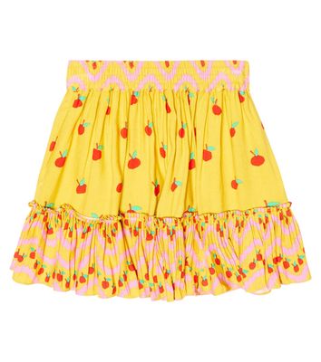 Stella McCartney Kids Printed twill skirt