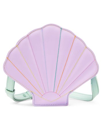 Stella McCartney Kids Seashell faux leather shoulder bag