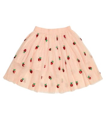 Stella McCartney Kids Sequined tulle skirt