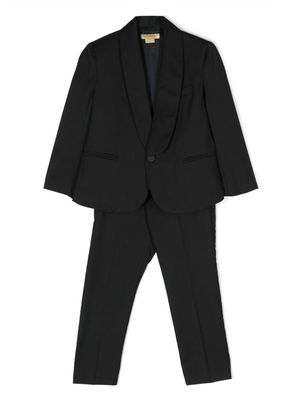 Stella McCartney Kids shawl-lapels single-breasted suit - Black
