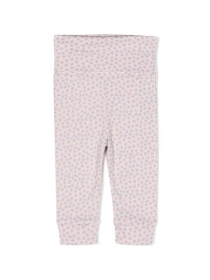 Stella McCartney Kids star-print organic cotton leggings - Pink
