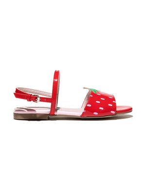 Stella McCartney Kids strawberry-motif sandals - 510RO