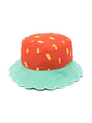 Stella McCartney Kids strawberry-motif sun hat - Red