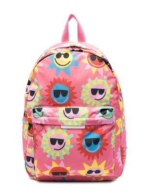 Stella McCartney Kids sun-print backpack - Pink
