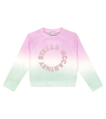 Stella McCartney Kids Tie-dye cotton jersey sweatshirt