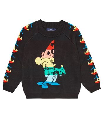 Stella McCartney Kids x Disney® jacquard cotton and wool sweater