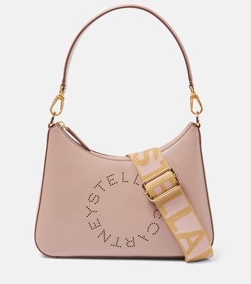 Stella McCartney Logo Small faux leather shoulder bag