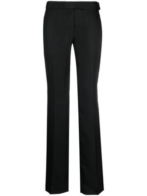 Stella McCartney low-rise straight-leg trousers - Black
