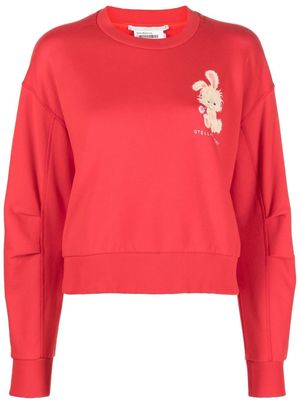Stella McCartney Lunar New Year jersey sweatshirt - Red