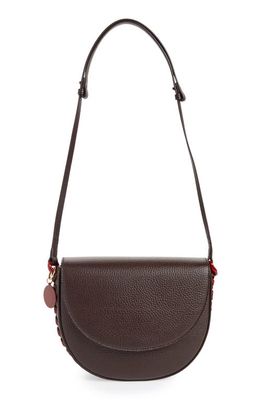 Stella McCartney Medium Frayme Faux Leather Shoulder Bag in 2012 Chocolate Brown