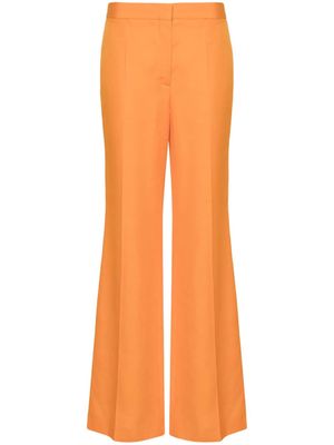Stella McCartney mid-rise flared trousers - Orange